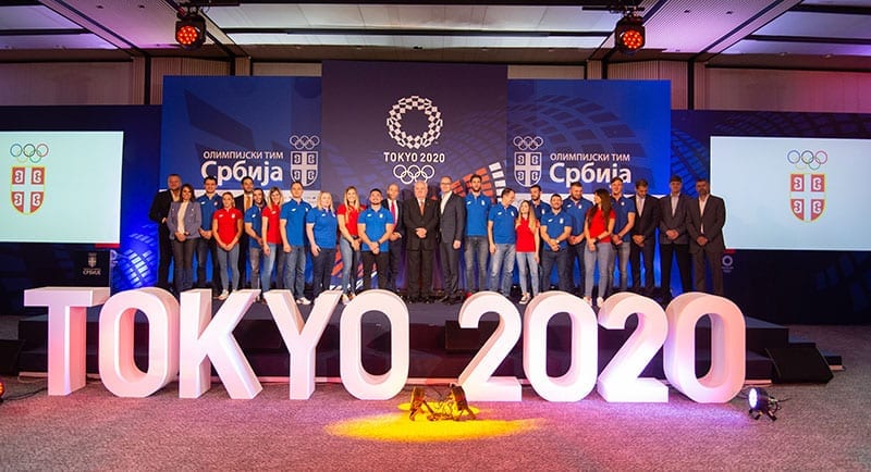 olipijski tim srbije za olimpijske igre u tokiju 2020