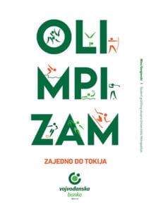 olimpizam, zajedno od tokija sa vojvodjanskom bankom