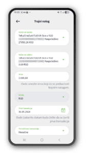 trajni nalog otp mbank aplikacija